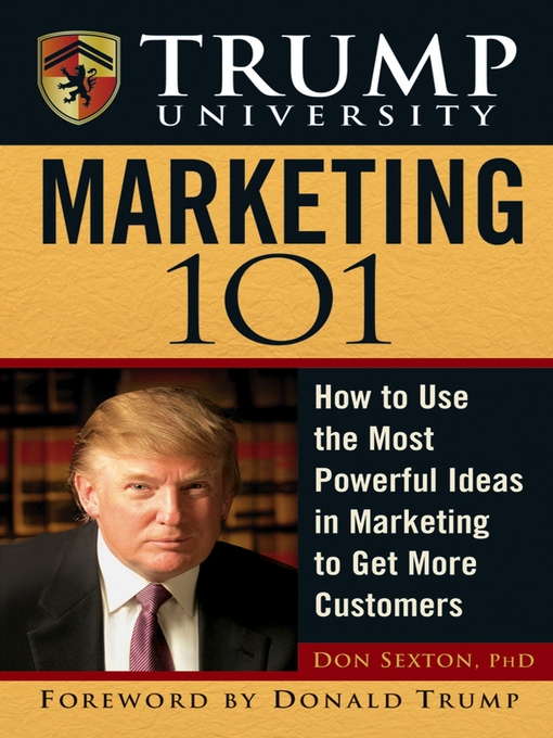 Title details for Trump University Marketing 101 by Don Sexton - Available